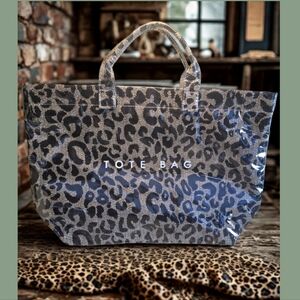 Leopard Print Tote Bag